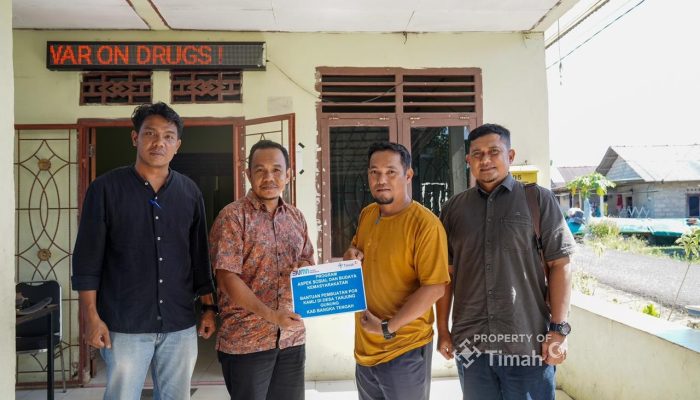PT TIMAH Dukung Kamtibmas di Bangka Tengah