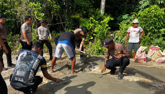 Keluhan Warga Dijawab dengan Perbaikan Jalan Rusak