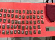 Pengedar dan 58 Paket Ganja Diamankan Polisi