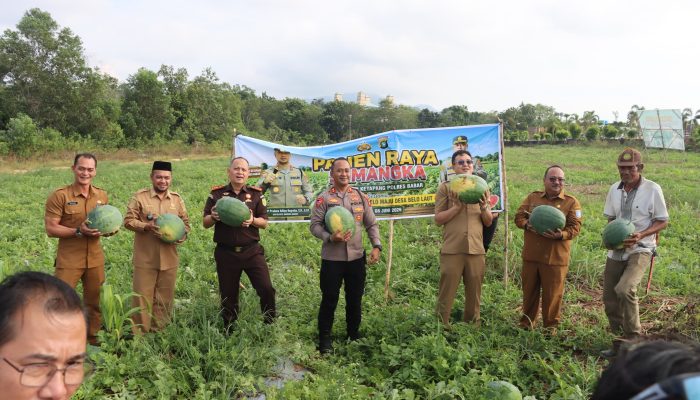 Kapolres Bangka Barat Jadi Inspirasi Pemanfaatan Lahan Kritis