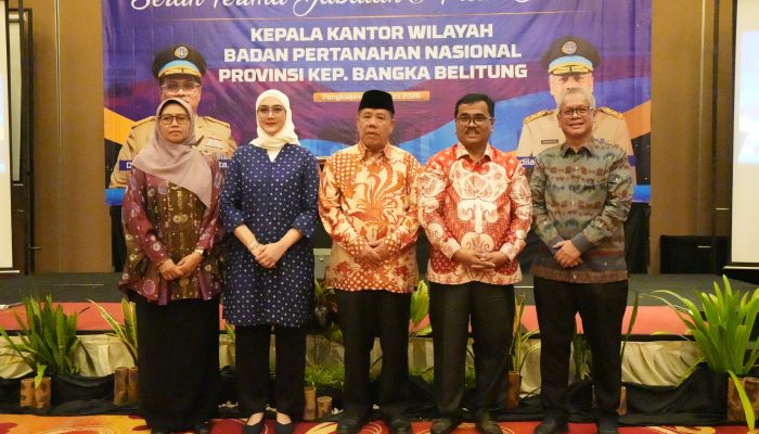 Gubernur Hadiri Sertijab Kakanwil BPN