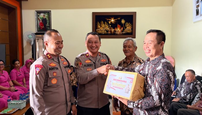 Kegiatan Anjangsana HUT ke-80 Bhayangkara