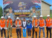 Korban Kebakaran Dapat Bantuan Rumah dari Kapolda Babel
