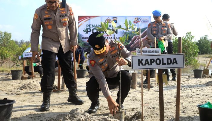 Polda Babel Komitmen Dukung Pelestarian Alam