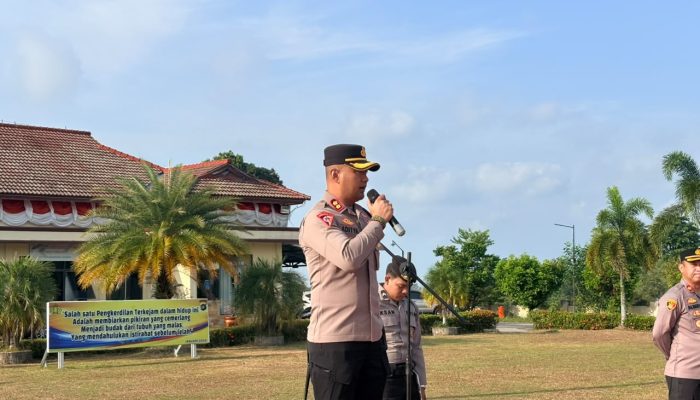 Pesan AKBP Pradana Aditya Nugraha Bikin Anggota Terharu