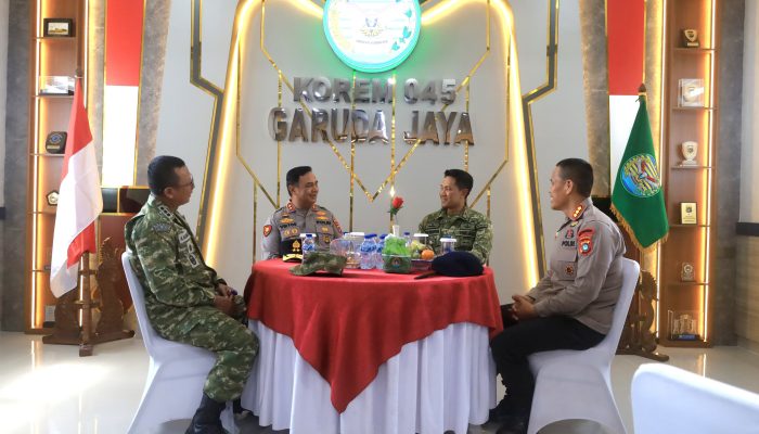 Kapolda Kunjungi Kajati Babel – Danrem 045/Gaya