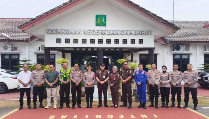 Kapolres Sambangi Kejari Bangka Barat