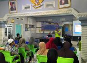 Sosialisasikan Tertib Berlalu Lintas di Kantor Desa Kotawaringin