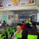 Sosialisasikan Tertib Berlalu Lintas di Kantor Desa Kotawaringin
