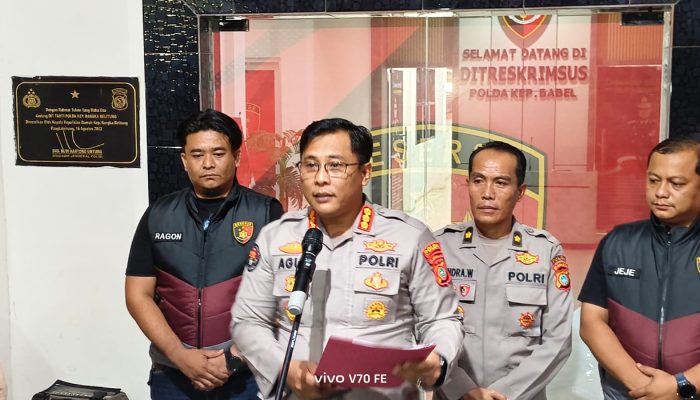 Perkara Puluhan Ton Pasir Timah Seret Empat Tersangka