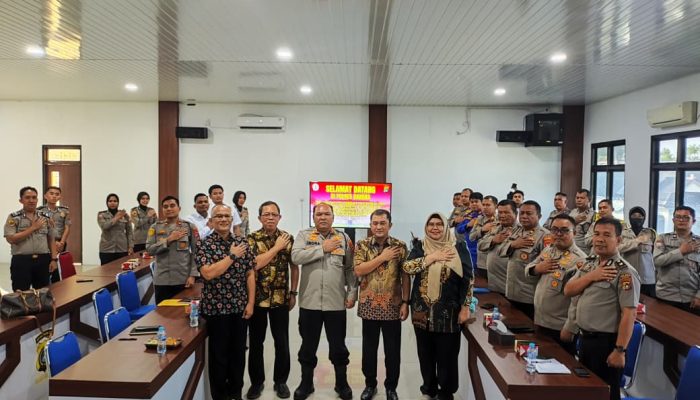 Polres Bangka Dikunjungi Tim STIK Lemdiklat Polri