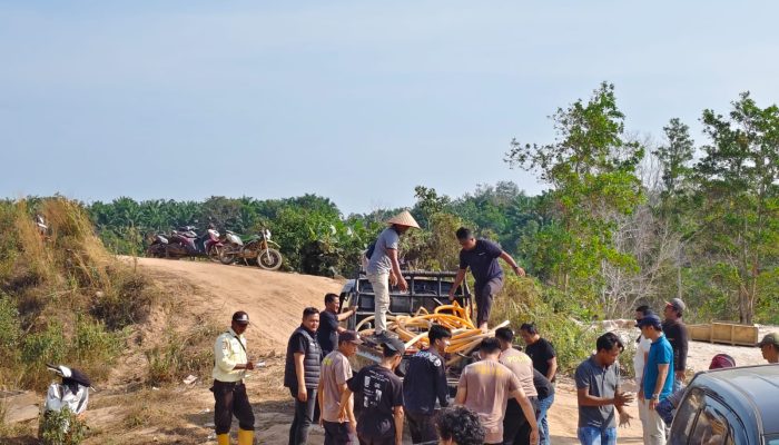 15 Set Peralatan Tambang Diamankan