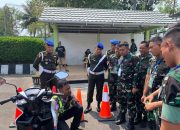 Sosialisasi Keselamatan Berlalulintas di Makodim 0413/Belitung