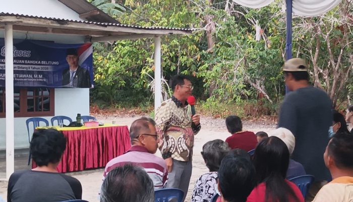 ‎Agung Setiawan Reses di Karang Panjang