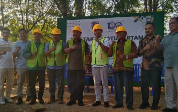 Peletakan Batu Pertama Pembangunan Gedung SMP Budi Mulia