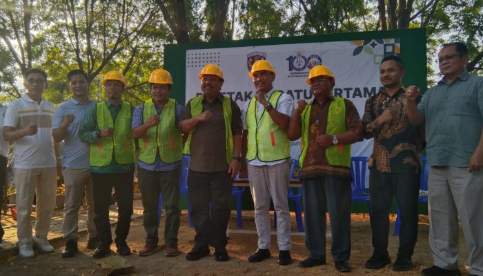 Peletakan Batu Pertama Pembangunan Gedung SMP Budi Mulia