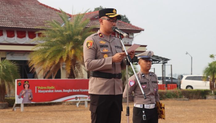 Wakapolres Tekankan Semangat dan Kebugaran