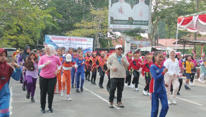 Wali Kota Hadiri Lomba Senam Anak Pangkalpinang