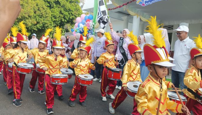 Ribuan Murid PAUD Meriahkan Karnaval HUT ke-269 Pangkalpinang