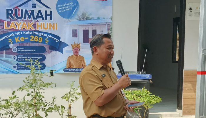 ‎Satu Lagi Rumah Layak Huni Rampung Diserahterimakan