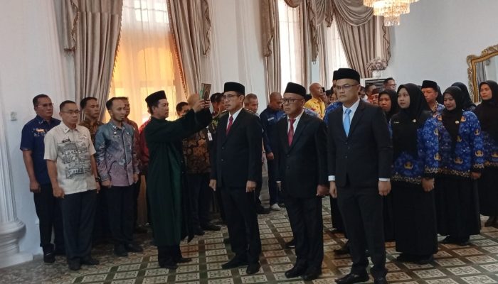 Tiga Pejabat Tinggi Pratama Resmi Dilantik