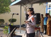 Kapolres Jadi Pembina Upacara di Sekolah