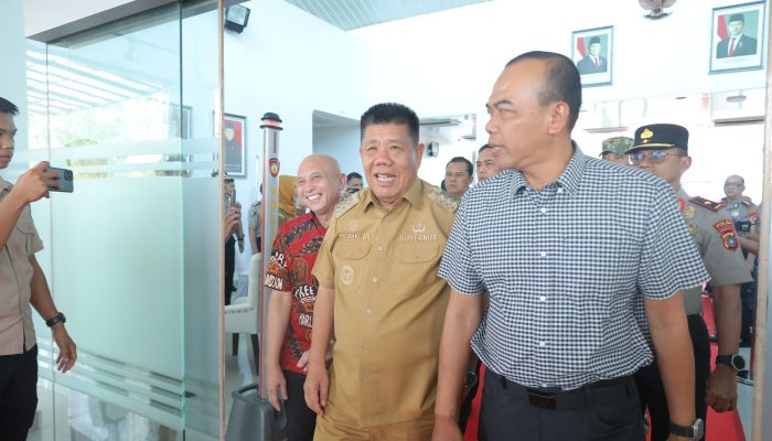 Gubernur Sambut Kedatangan Kapolda Babel