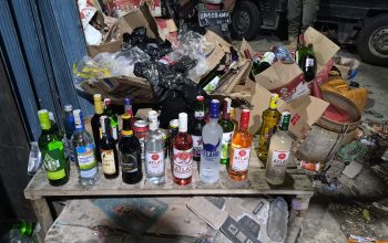35 Botol Miras Diamankan Petugas Gabungan