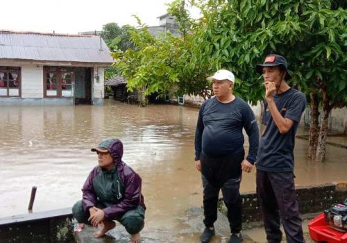 Cek Lokasi Banjir, Ketua DPRD Basel : Butuh Dukungan Masyarakat