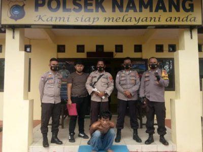 Yopi Ditangkap Unit Reskrim Polsek Namang