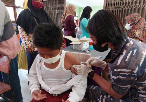 Kolonel Fajar : Vaksinasi Anak Menjadi Perhatian Bersama