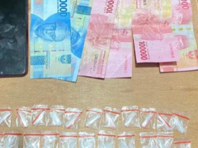 2 Pengedar Narkoba Dibekuk, Polisi Temukan 30 Paket Sabu Siap Edar