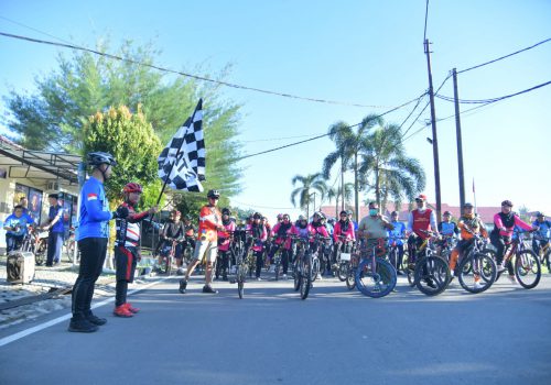 Kibarkan Bendera Start, Mulkan Buka Fun Bike Bhayangkara