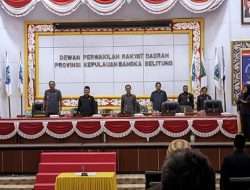 Herman Suhadi Pimpin Paripurna Pengesahan APBD 2023