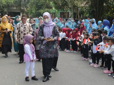 Gebyar Anak PAUD Kecamatan Namang, Algafry Sebut Wadah Anak Berkreasi