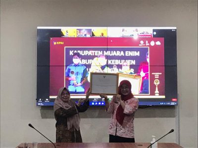 Pemkab Bangka Tengah Kembali Raih Anugerah KPAI