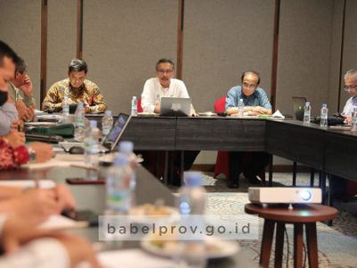 Ridwan Pimpin Side Event Meeting, Bahas Program Penghijauan di Kabupaten Bangka Barat