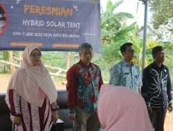 UBB Persembahkan Hybrid Solar Tent